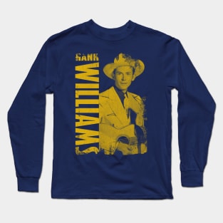 Hank Williams Long Sleeve T-Shirt